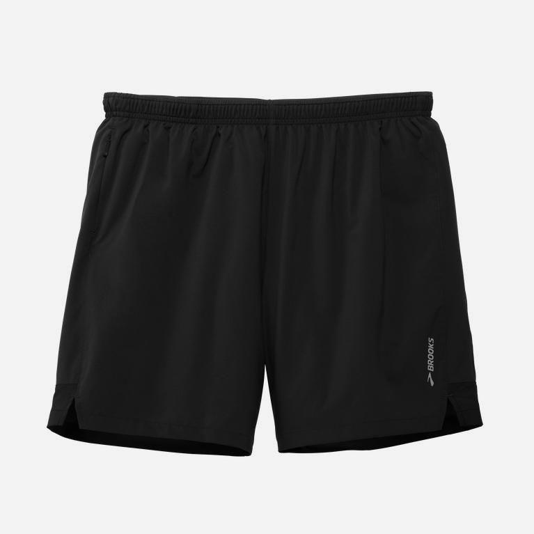 Brooks Go-To 7 - Pantalones Cortos Hombre - Negras (UI5976241)